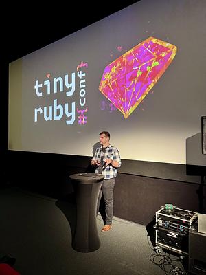 Simo Virtanen opening tiny ruby #{conf} 2025