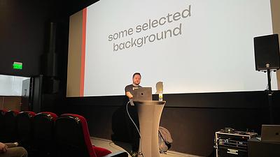 Matti Paksula presenting