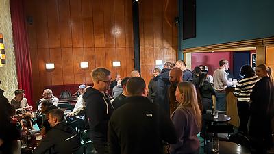 More mingling at the afterparty